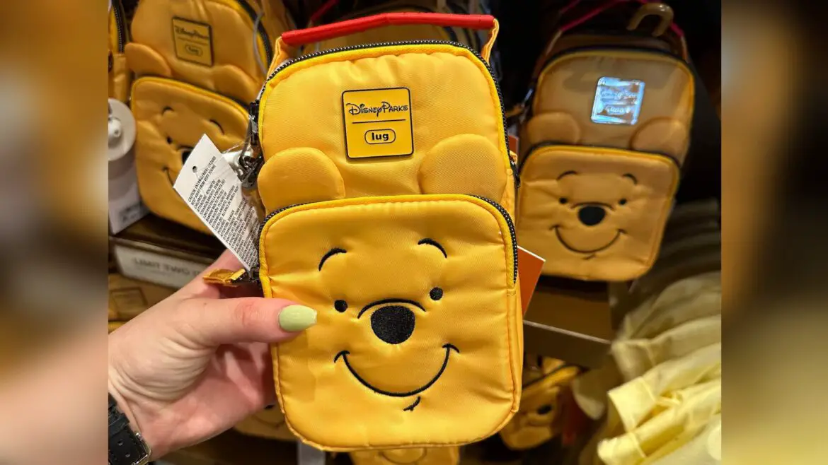 Adorable Winnie The Pooh Lug Bag Spotted At Epcot!