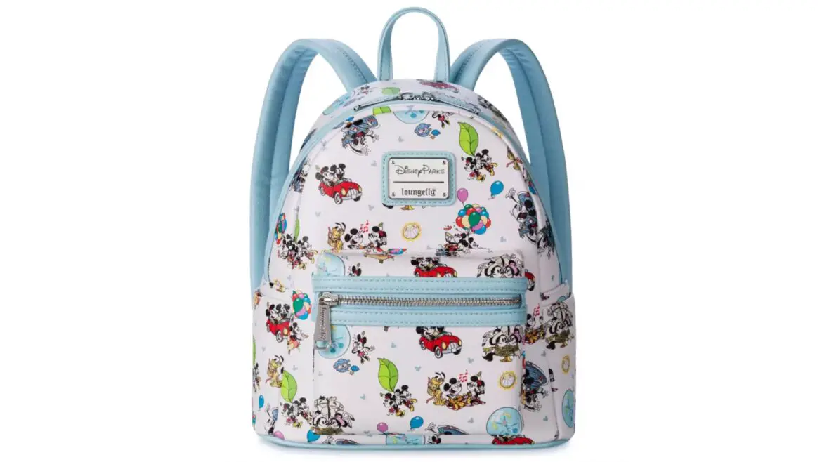 New Mickey And Minnie Loungefly Backpack Now At The Disney Store!