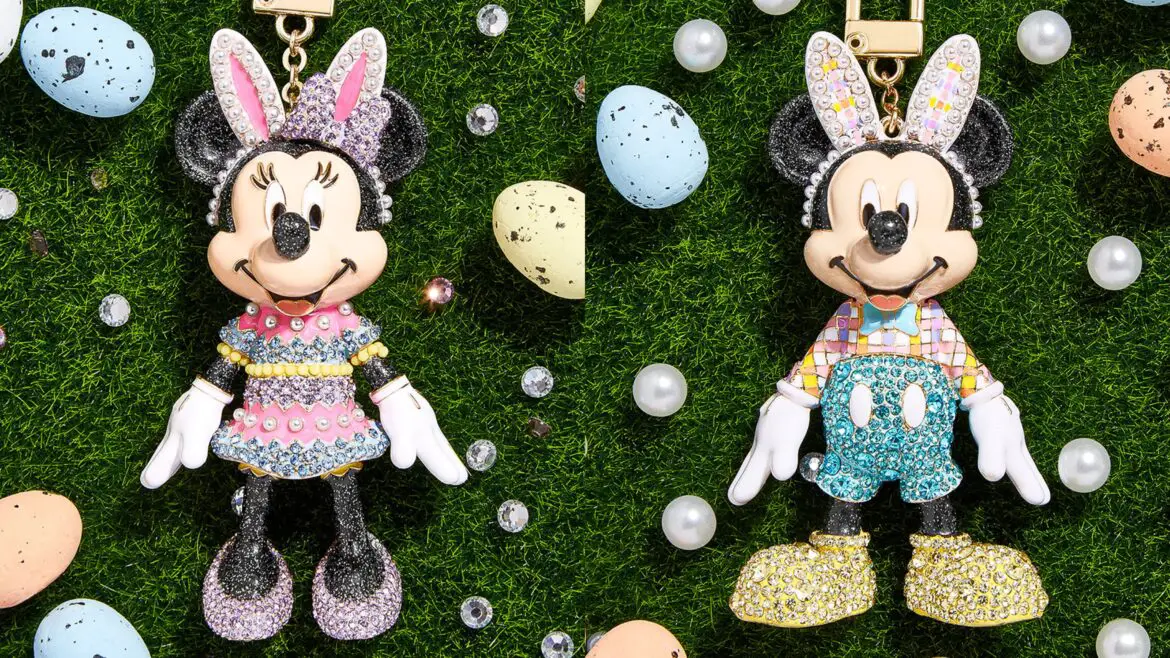 Adorable Mickey And Minnie Easter Bag Charms By BaubleBar!