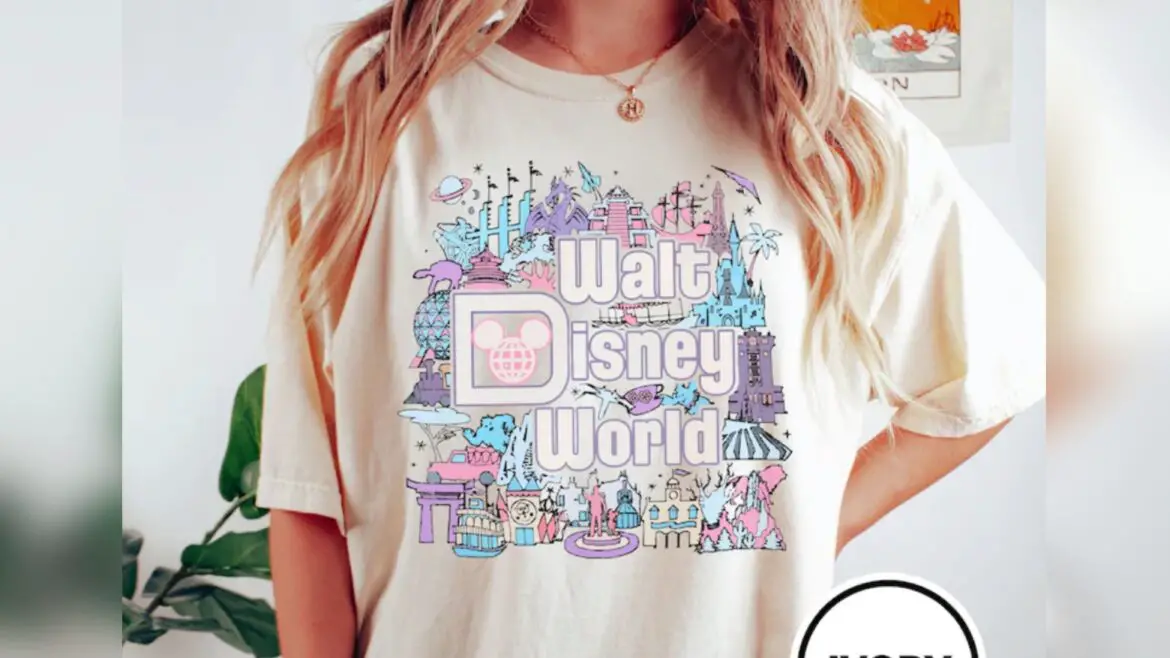 Super Cute Walt Disney World T-Shirt For Your Next Disney Vacation!