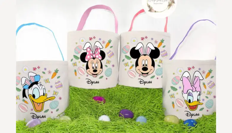 Disney Characters Easter Baskets