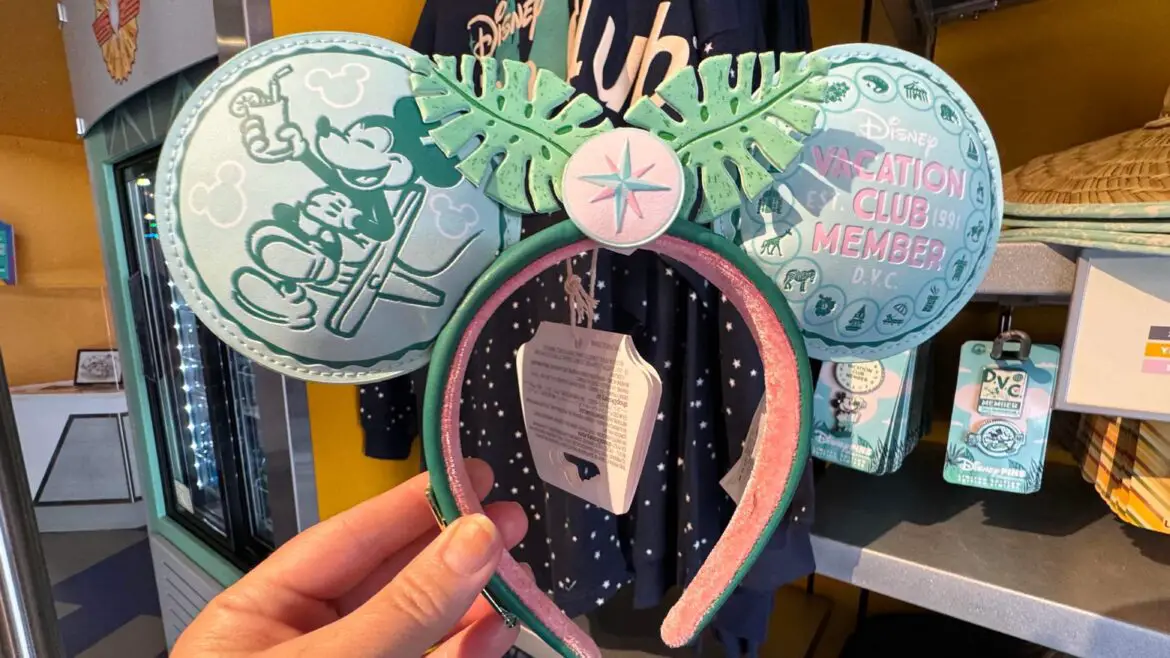 New Tropical DVC Minnie Ears Spotted At Epcot!