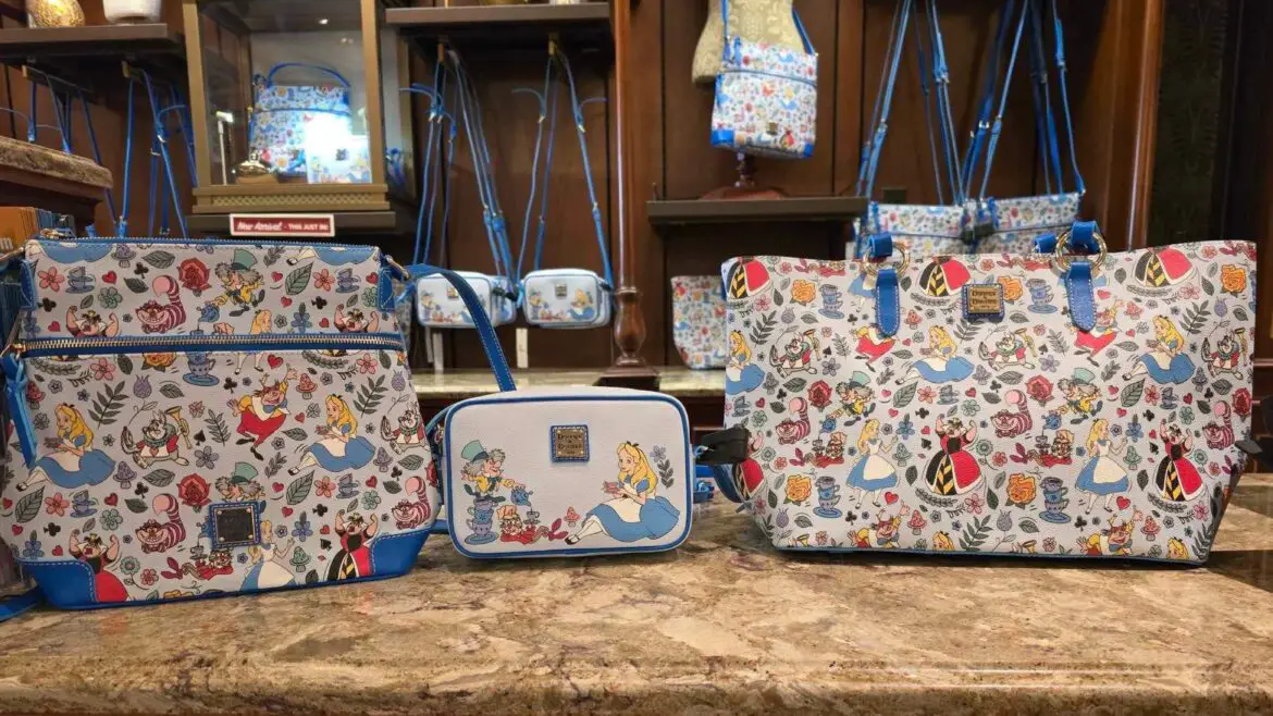 Whimsical Alice In Wonderland Dooney And Bourke Collection Now At Magic Kingdom!