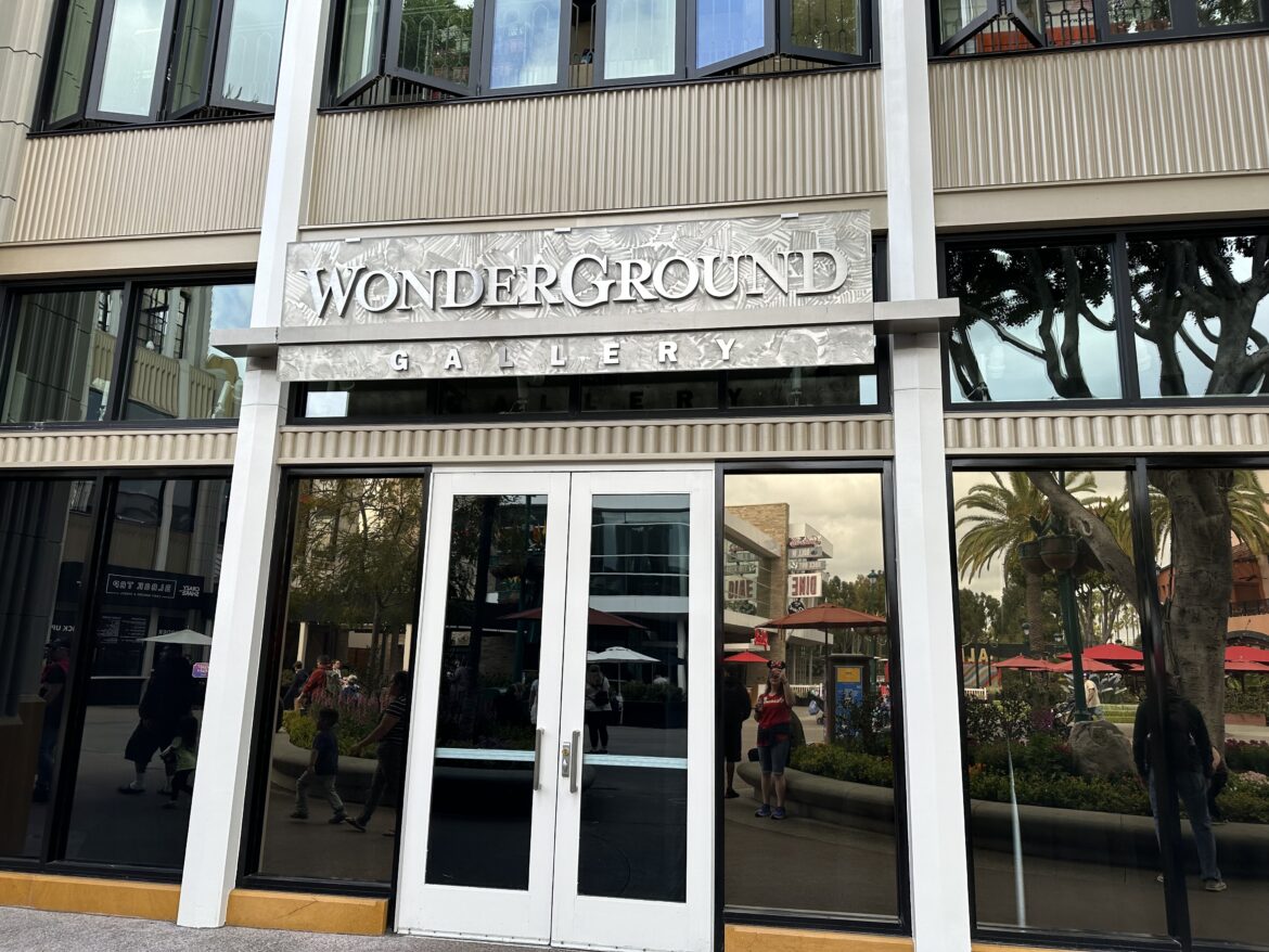 WonderGround Gallery in Downtown Disney Closed for Extended Refurbishment