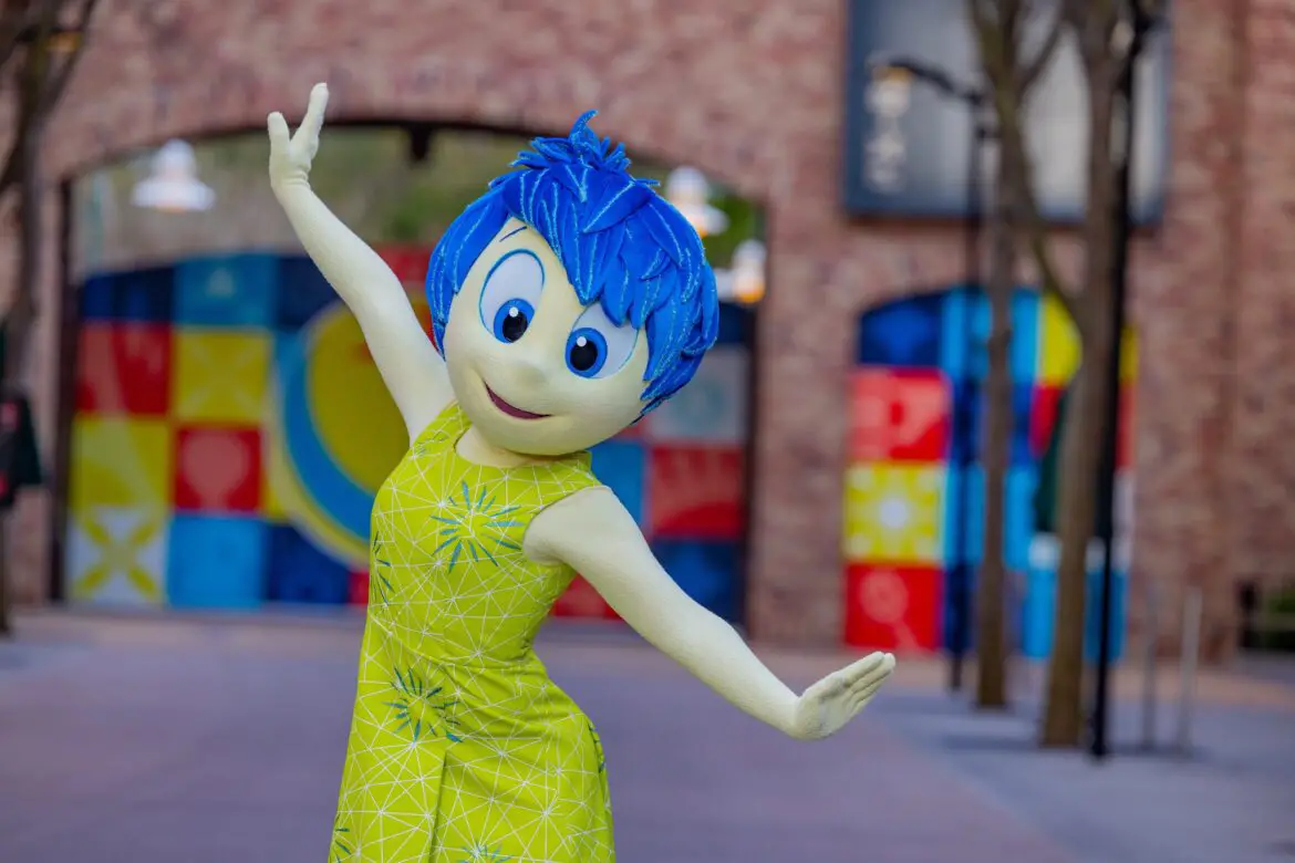 Joy is heading to Pixar Plaza at Disney’s Hollywood Studios 