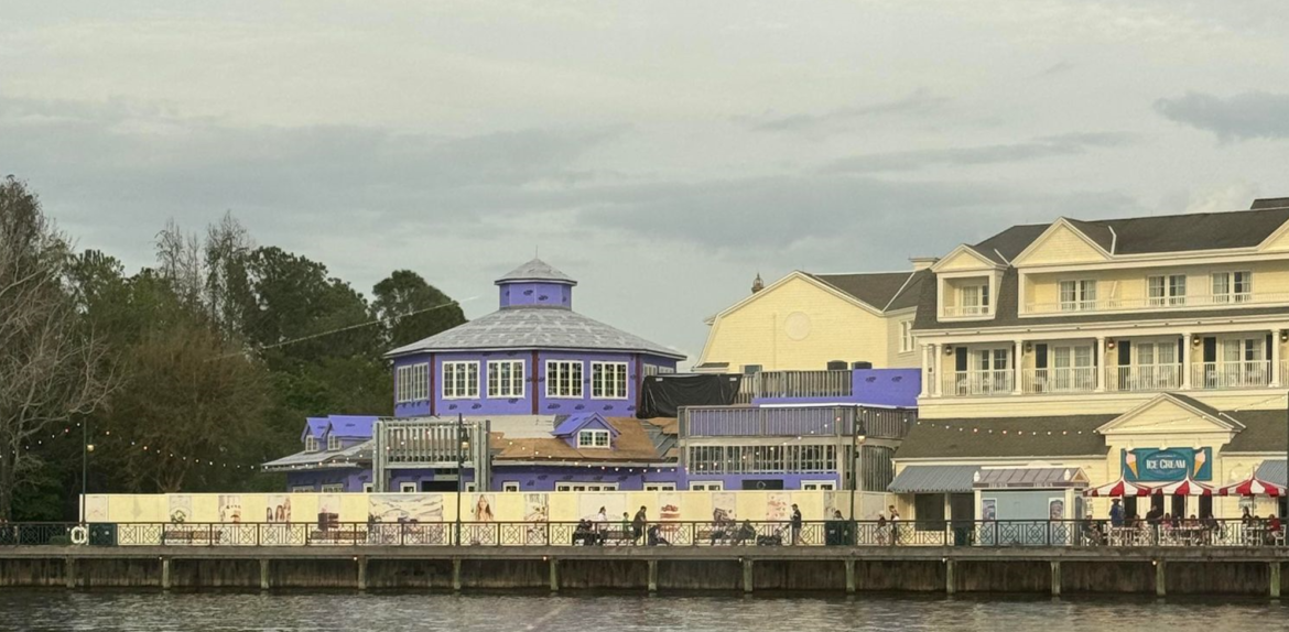Walls and Windows are Starting to go up for the Cake Bake Shop at Disney’s Boardwalk