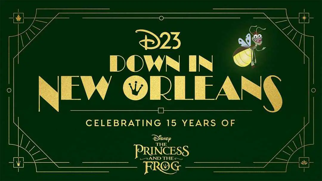 Celebrate 15 Years of the Princess and the Frog with a Special D23 Event in New Orleans