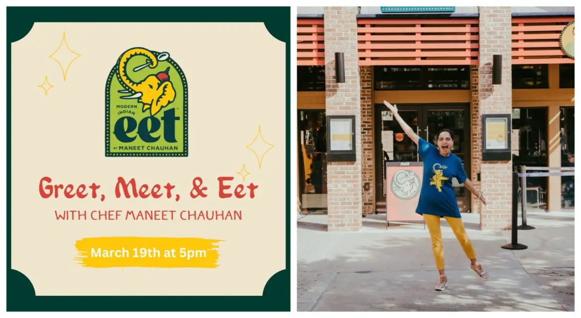 Meet, Greet and Eet with with Chef Maneet Chauhan at Disney Springs