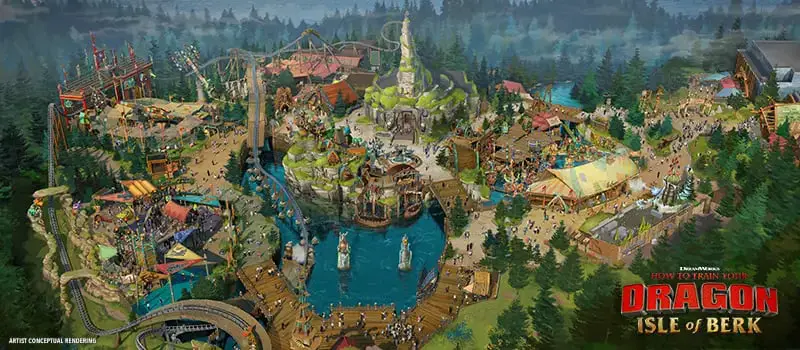 Height Requirements & Details Revealed for Attractions in How to Train Your Dragon Isle of Berk