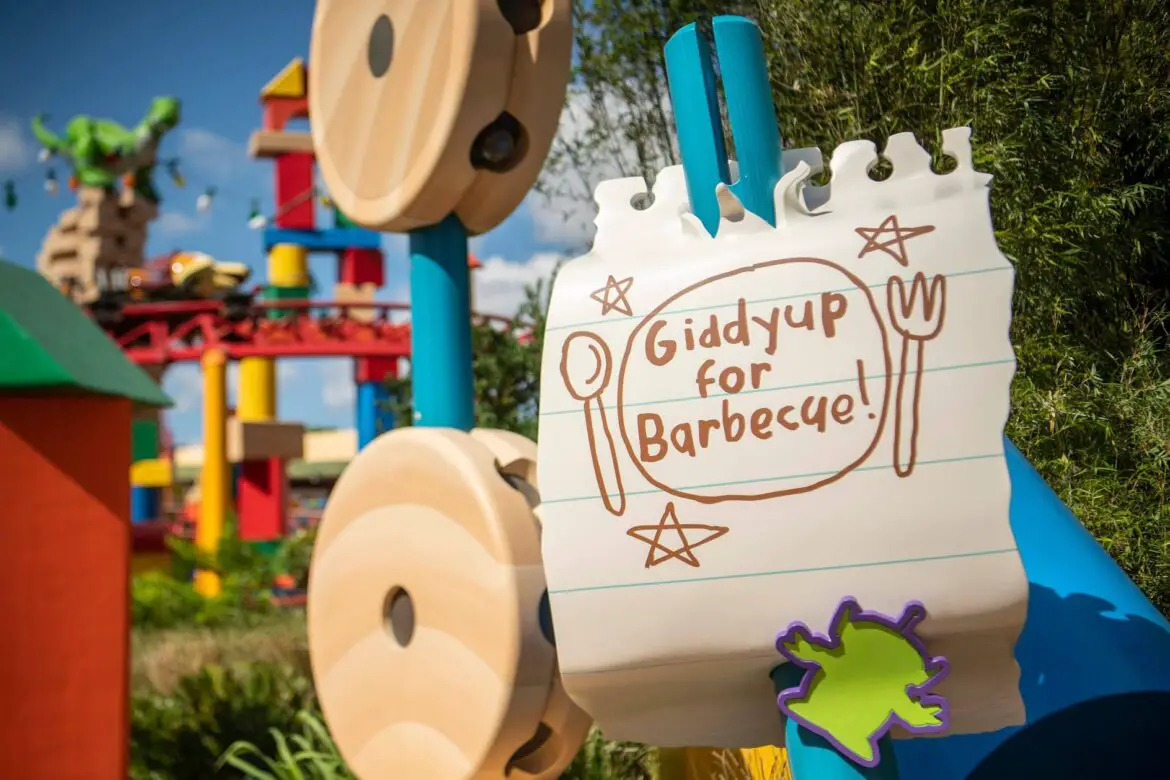 Roundup Rodeo BBQ in Toy Story Land Celebrates 1-Year Anniversary