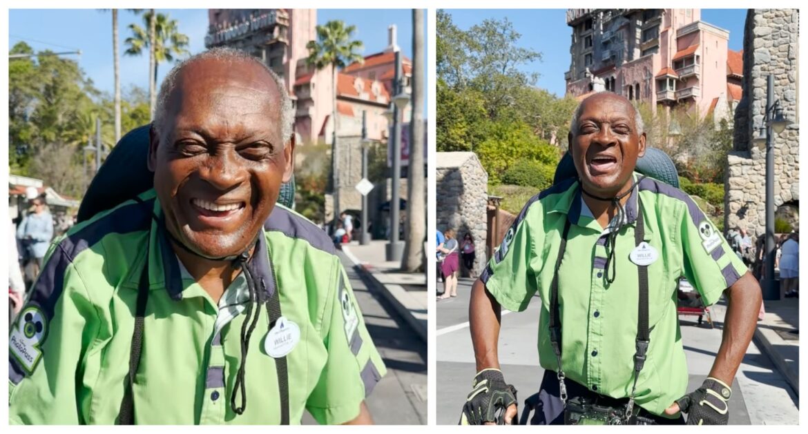 Meet Willie Disney World’s Most Complimented Cast Member