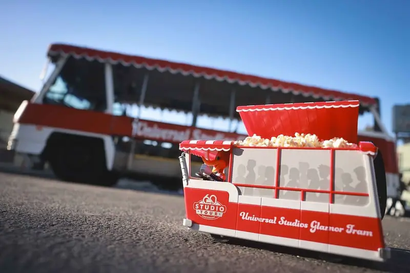 Exclusive Glamor Tram Popcorn Bucket & More coming to Universal Hollywood for 60th Anniversary