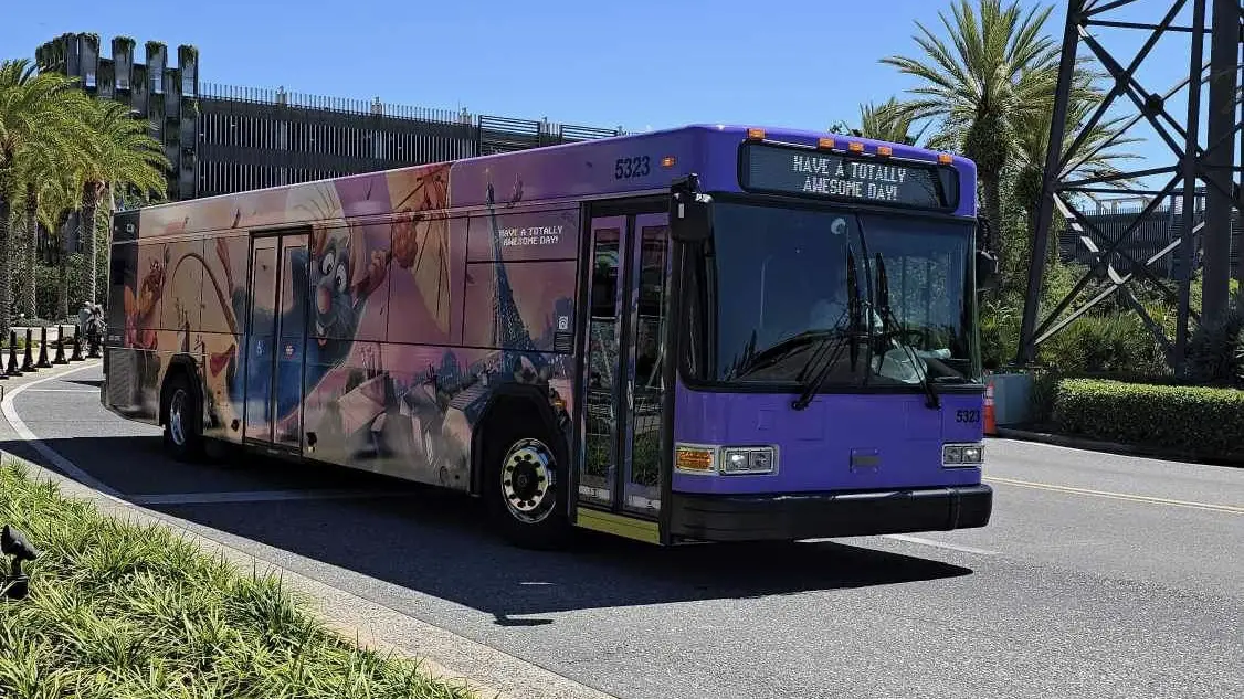 All-New Remy Bus Spotted in Walt Disney World