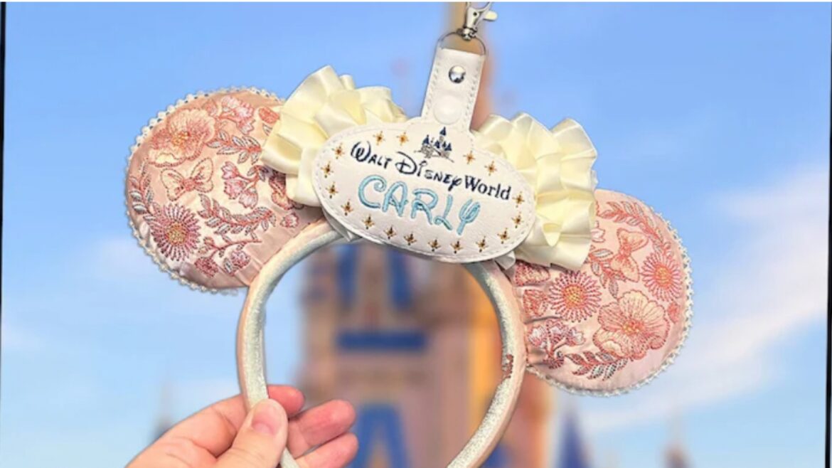 Custom Cast Member Name Tag Ear Holder To Carry Your Minnie Ears!