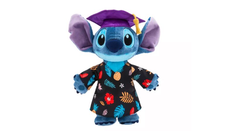 Stitch 2024 Graduation Plush