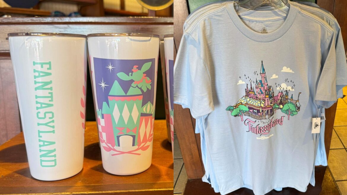 Enchanting Fantasyland Tumbler And T-Shirt Spotted At Magic Kingdom!