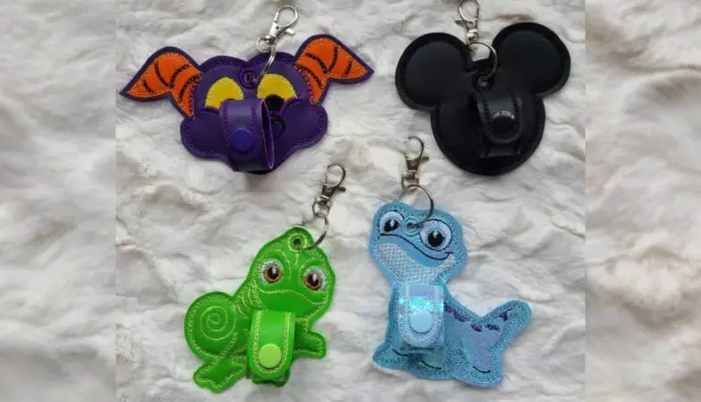 Disney Characters Ear Holder Keychains