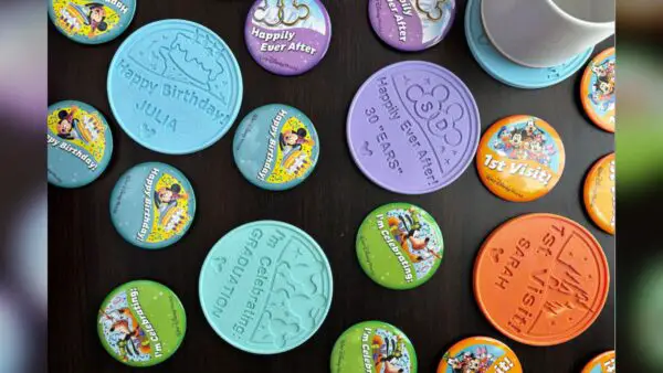 Disney Parks Button Coaster