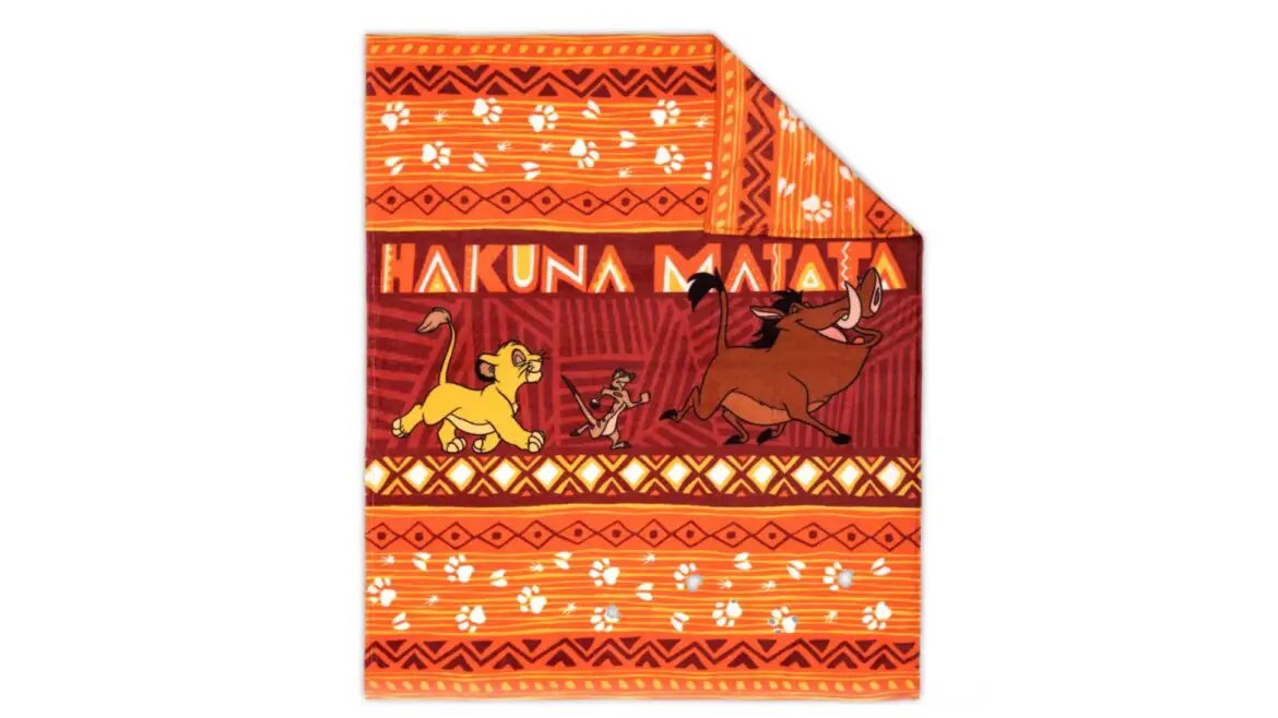 New The Lion King Throw Blanket To Snuggle With All Day Long!