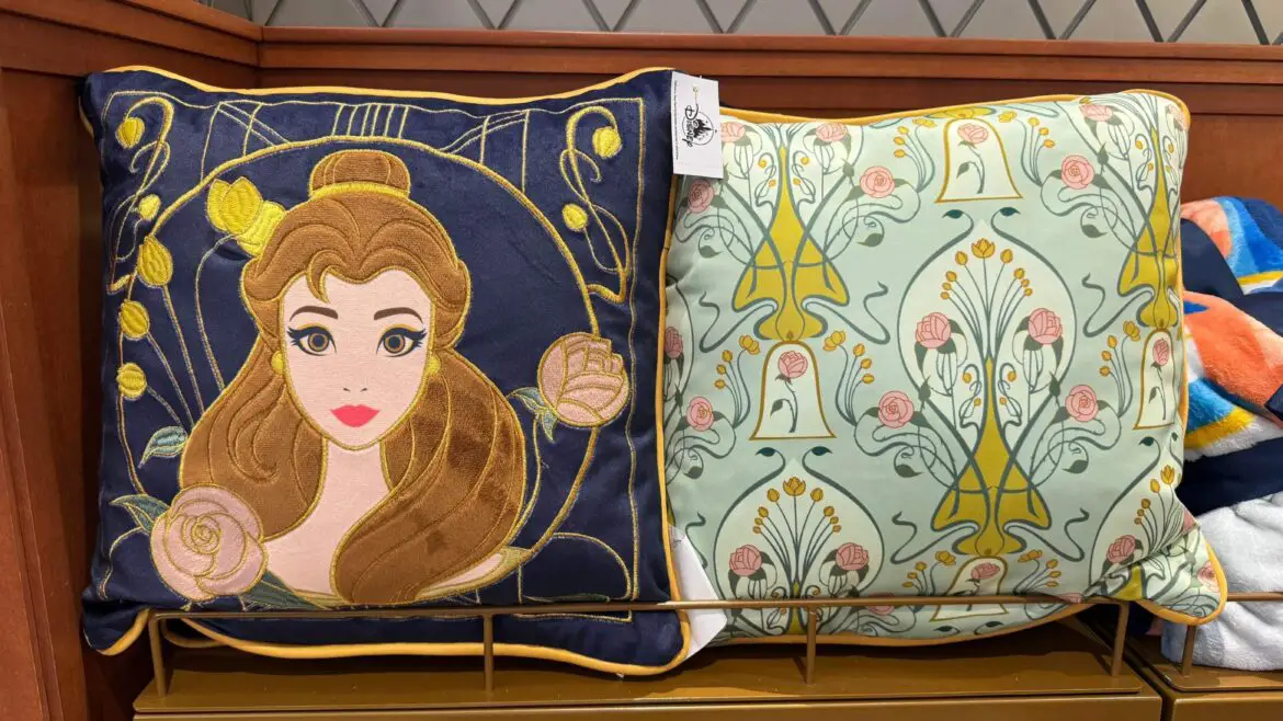 Enchanting Belle Decorative Pillow Available At Hollywood Studios!