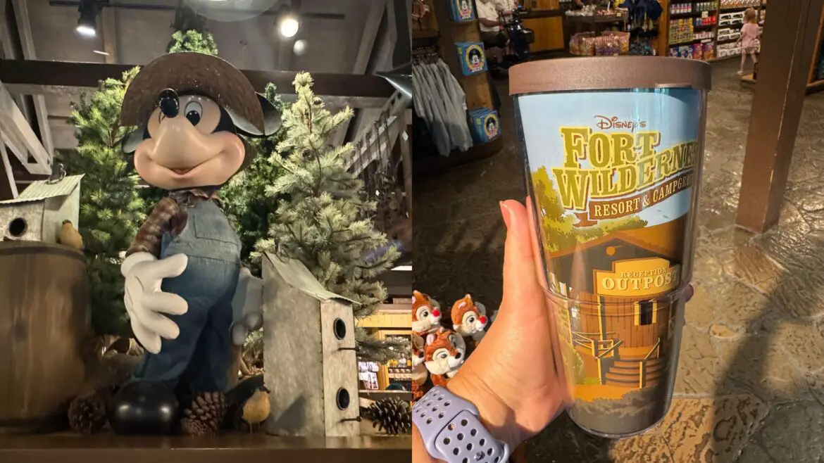 Fort Wilderness Lodge Tervis Tumbler Spotted At Disney World!