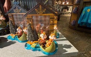 Chip & Dale Canoeing Photo Frame