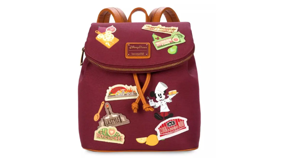 New Disney California Adventure Food & Wine Festival 2024 Loungefly Backpack Now At The Disney Store!