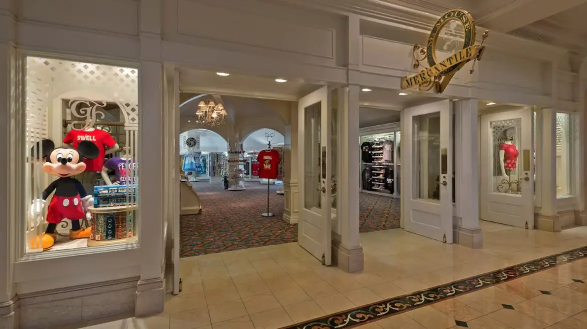 M. Mouse Mercantile Gift Shop Closing for Refurbishment at Disney’s Grand Floridian Resort