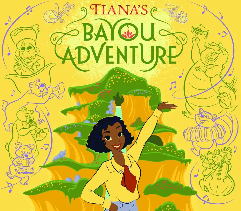 New Poster and More Critters Revealed for Tiana’s Bayou Adventure