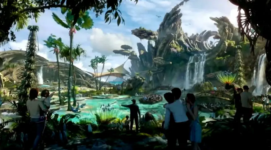 Disney Shares First Look at the Concept Art for Avatar Experience Coming to the Disneyland Resort