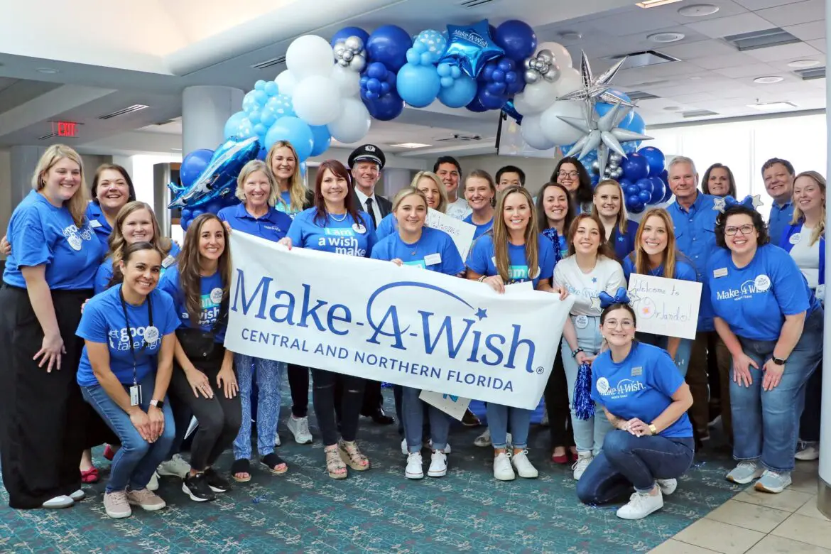 Disney Partners with Make a Wish & American Airlines for World Wish Month