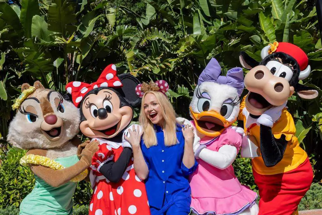 Baby Spice Emma Bunton Visits Disney’s Hollywood Studios