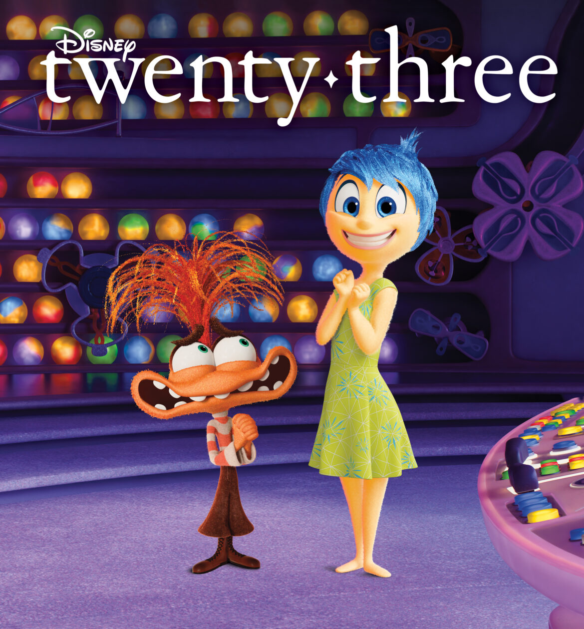 Inside Out 2 on the Cover of the Summer Issue of D23 Magazine
