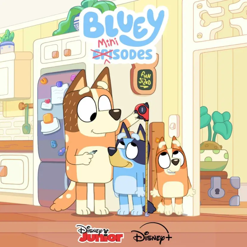 New Bluey Minisodes”Coming to Disney in July