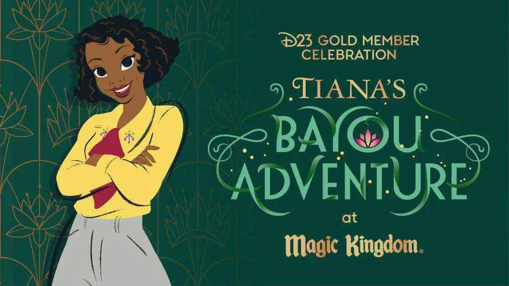 D23 Gold Member Preview of Tiana’s Bayou Adventure Announced