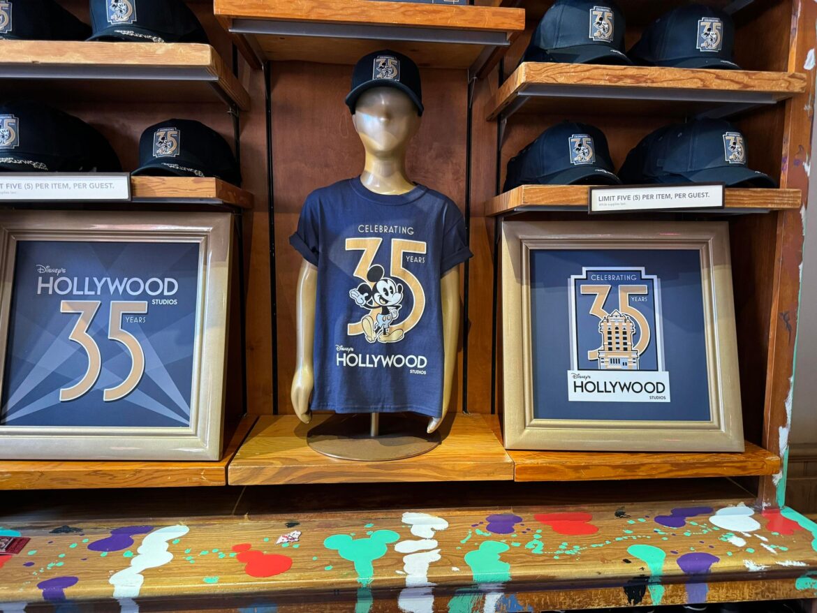 Disney’s Hollywood Studios Celebrates 35 Years with Limited-Edition Merchandise!