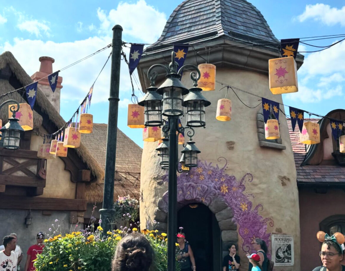Disney Updates the Mural at the Tangled Bathrooms in the Magic Kingdom