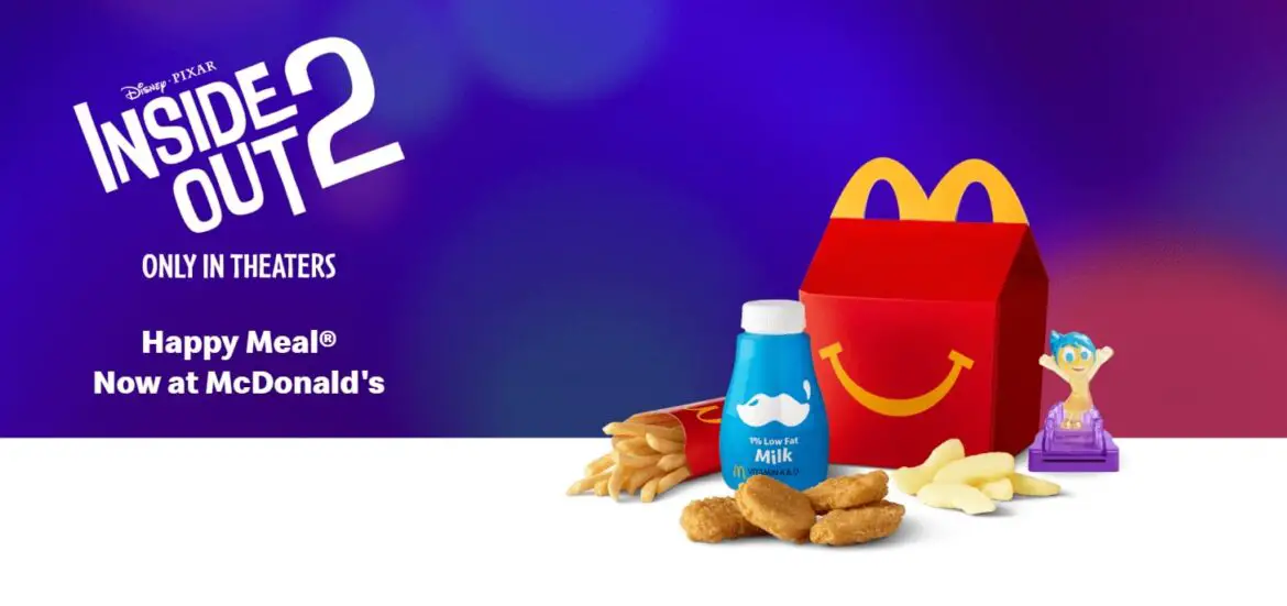 New Inside Out 2 Happy Meal Toys Now at McDonalds