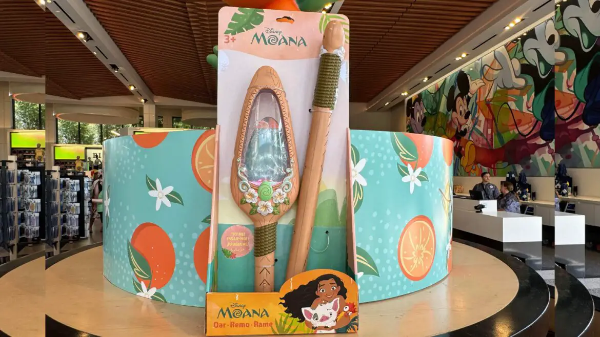 Set Sail Across The Ocean With This Moana Musical Oar!