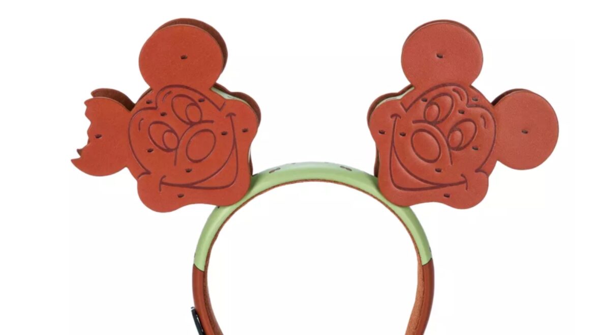 New Mickey Mouse Ice Cream Sandwich Ear Headband Now At The Disney Store!
