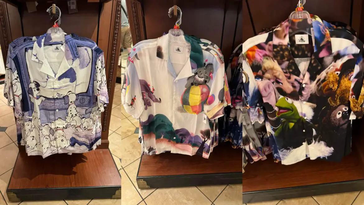 New Disney Woven Shirts Featuring 101 Dalmatians, Dumbo and The Muppets!