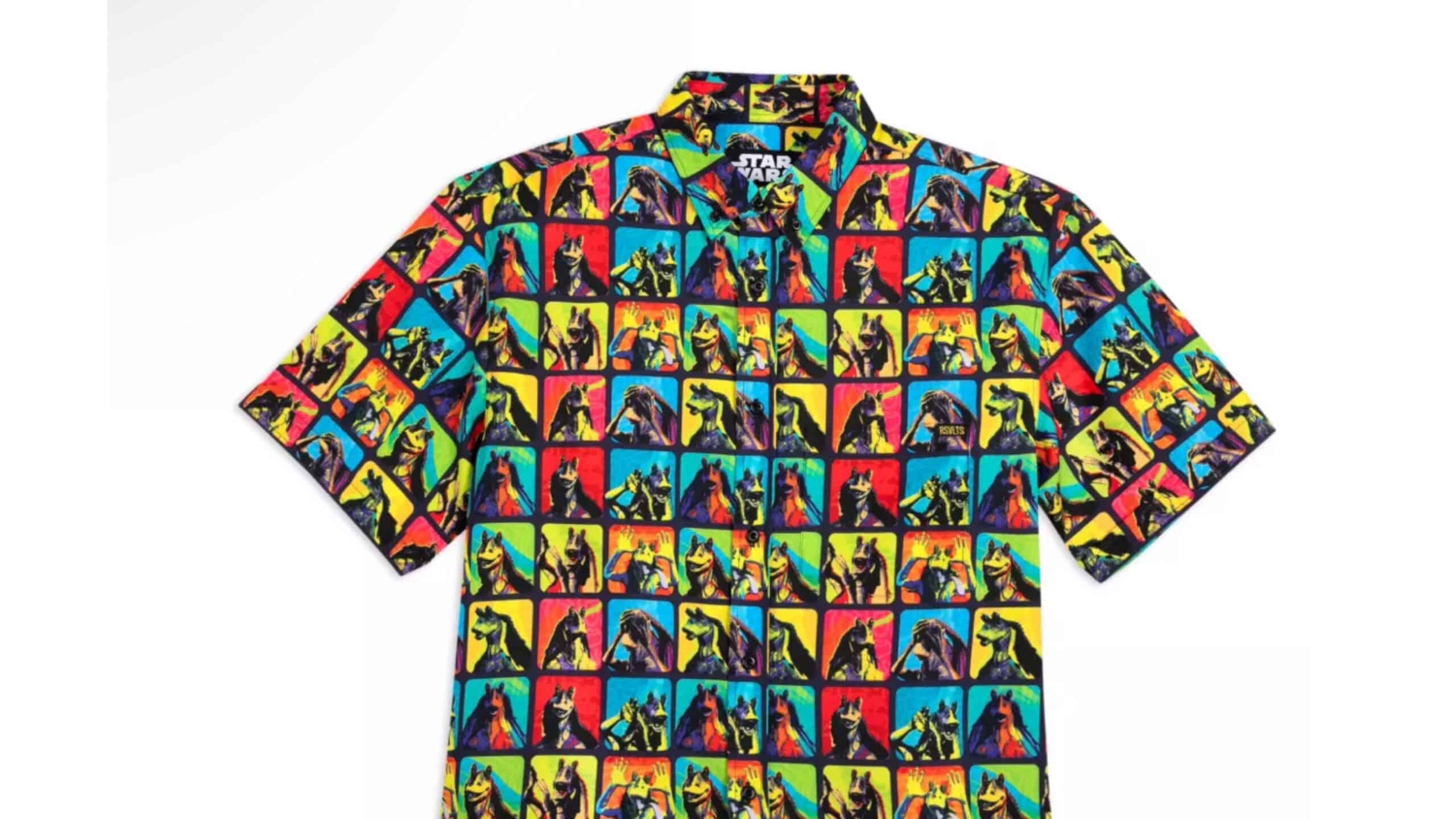 Star wars jar pop button down shirt by rsvlts available at the disney
