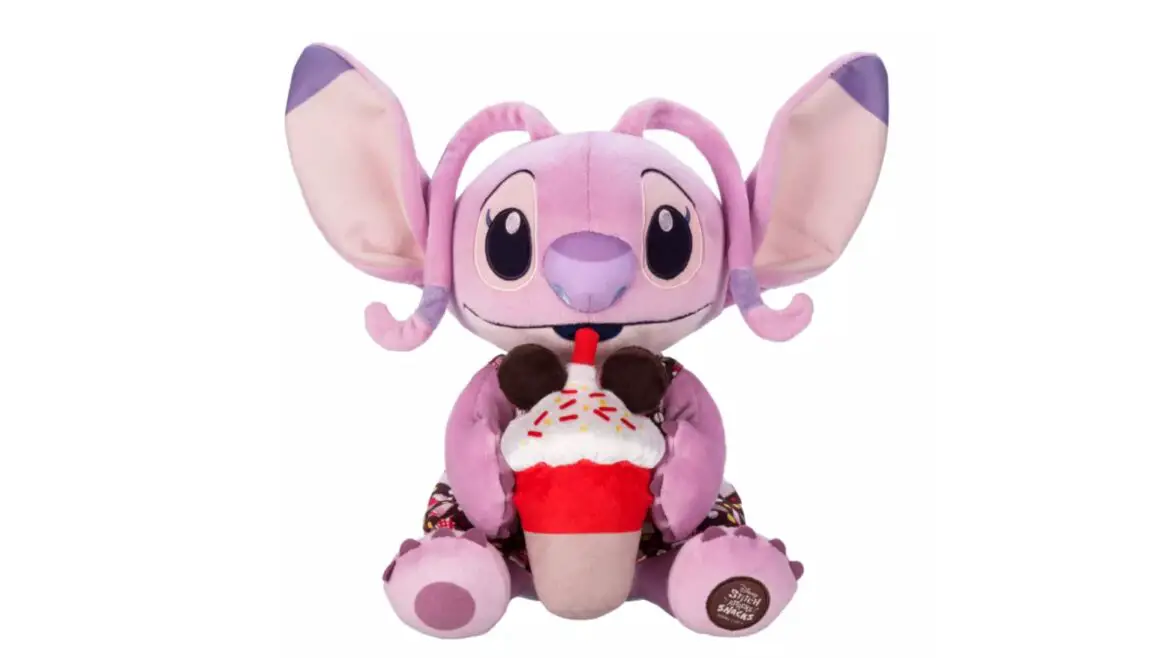 New Angel Ice Cream Stitch Attacks Snacks Plush Now at the Disney Store!