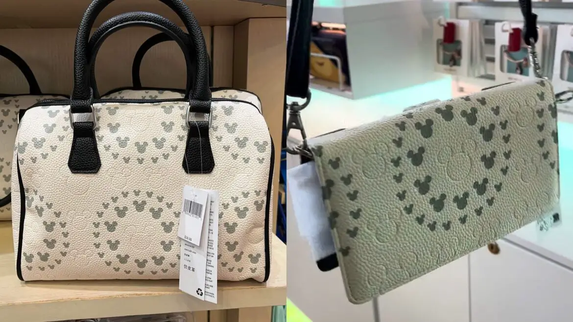 Mickey Mouse Icon Geometric Bags Spotted at Epcot!
