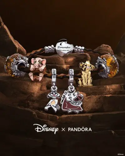 The Lion King 30th Anniversary Pandora Jewelry