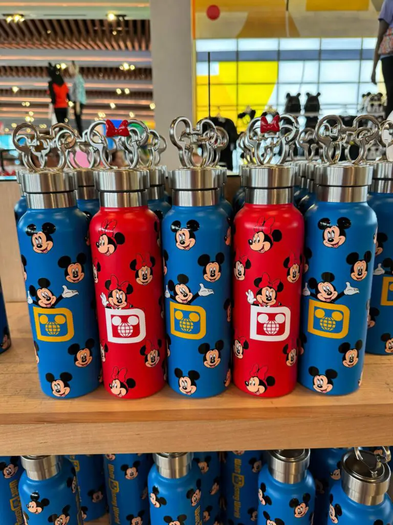 Mickey and Minnie Water Bottles