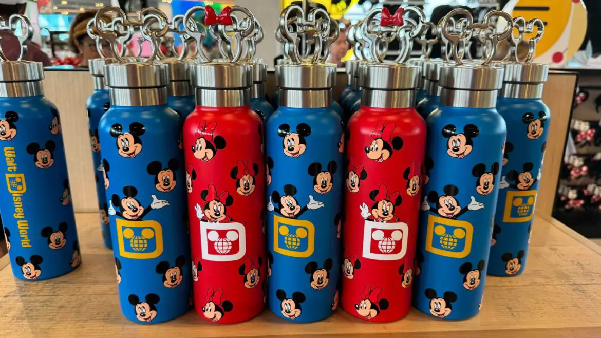 Stay Hydrated in Style with the New Mickey and Minnie Water Bottles!