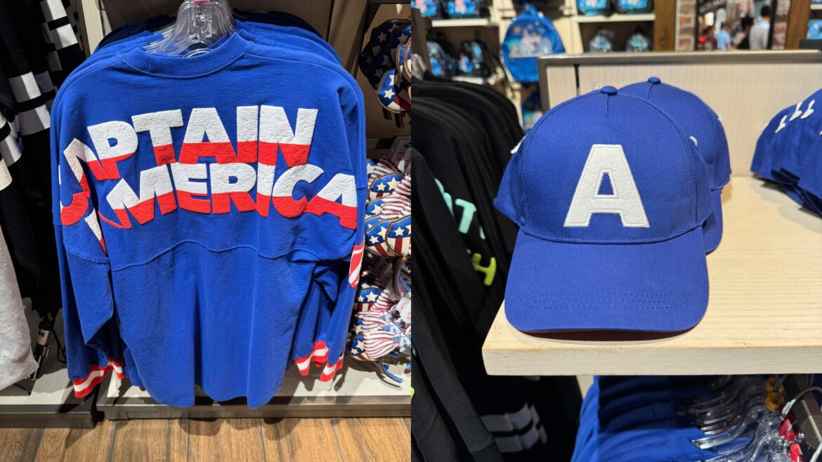 Suit Up for Action with the New Captain America Spirit Jersey and Hat!