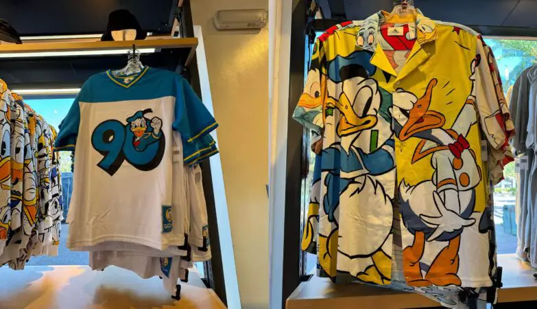 Donald Duck 90th Anniversary Shirts