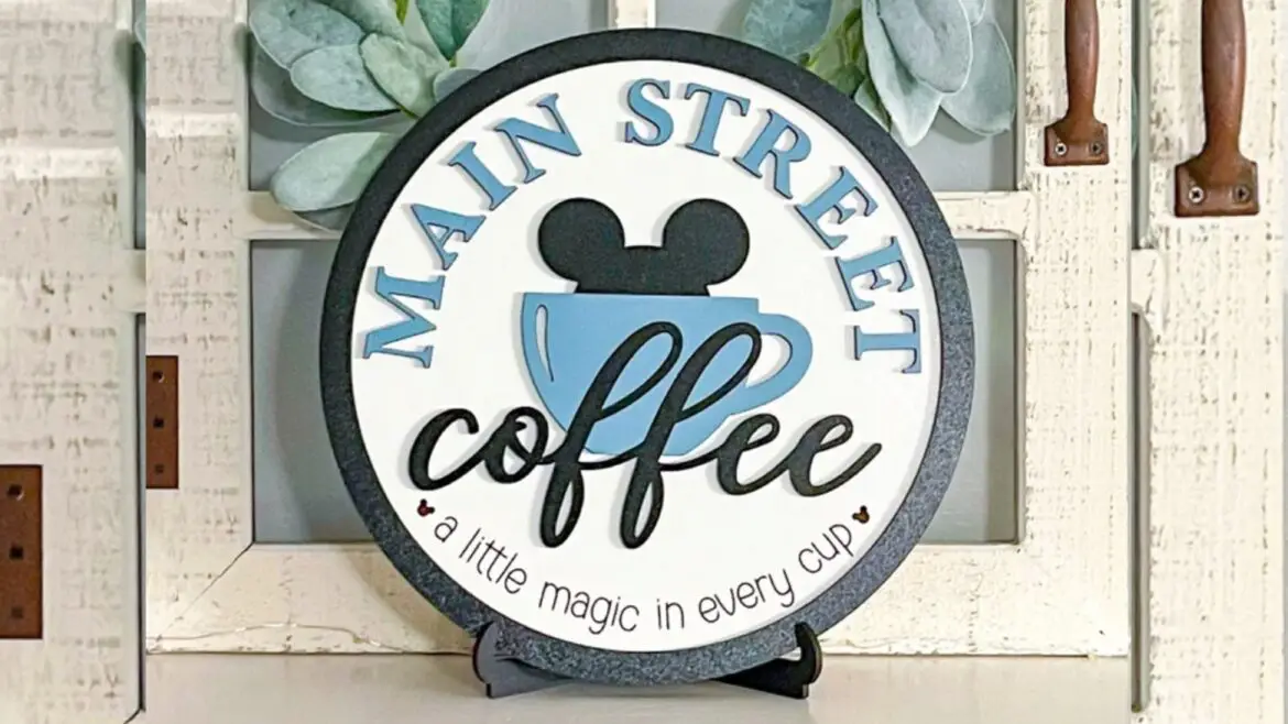 Brew Up Some Buzz: The Main Street Coffee Sign Is Perfect for Your Home!